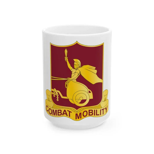 20 Transportation Battalion (U.S. Army) White Coffee Mug 15oz - Go Mug Yourself