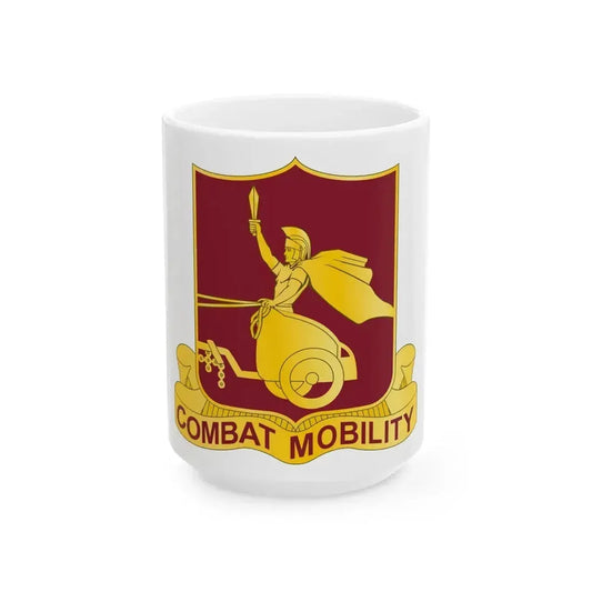 20 Transportation Battalion (U.S. Army) White Coffee Mug 15oz - Go Mug Yourself