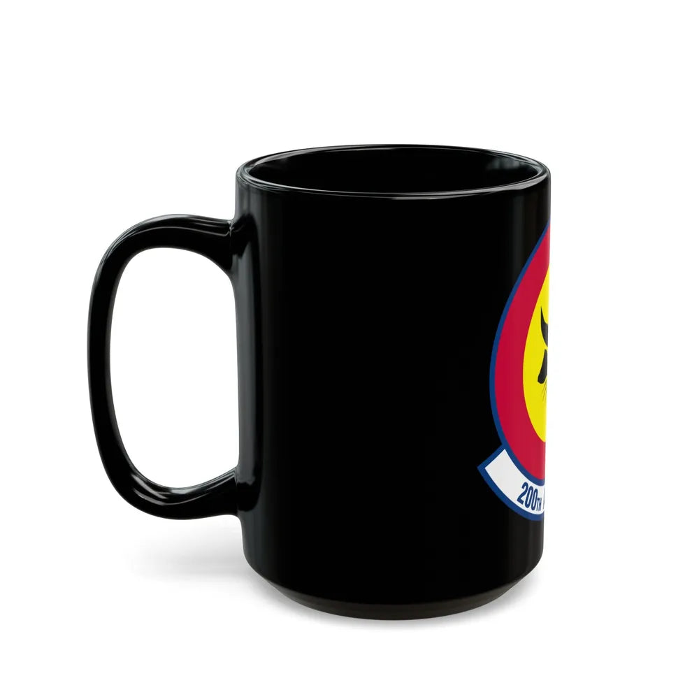 200 Airlift Squadron (U.S. Air Force) Black Coffee Mug-Go Mug Yourself