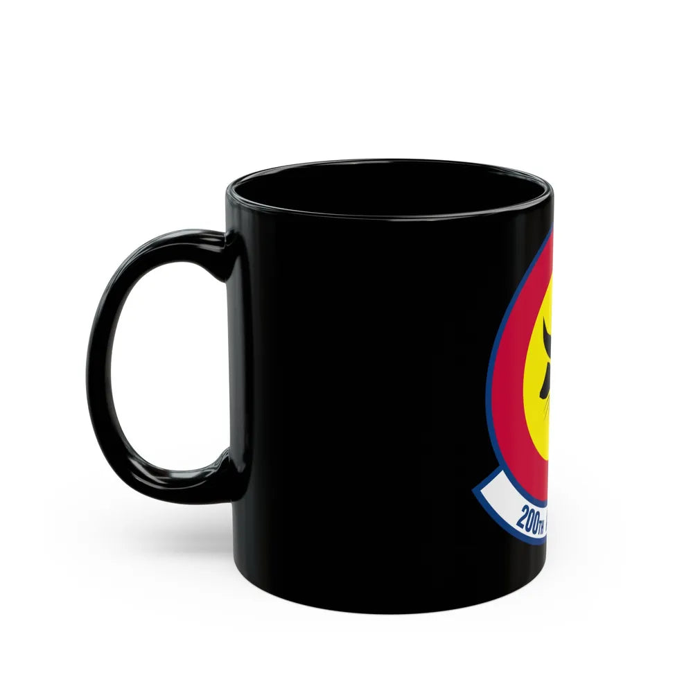 200 Airlift Squadron (U.S. Air Force) Black Coffee Mug-Go Mug Yourself