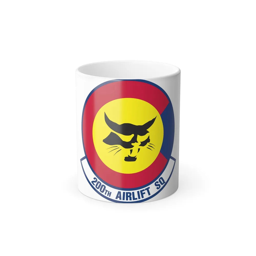 200 Airlift Squadron (U.S. Air Force) Color Changing Coffee Mug-11oz-Go Mug Yourself