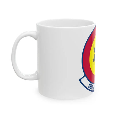 200 Airlift Squadron (U.S. Air Force) White Coffee Mug-Go Mug Yourself