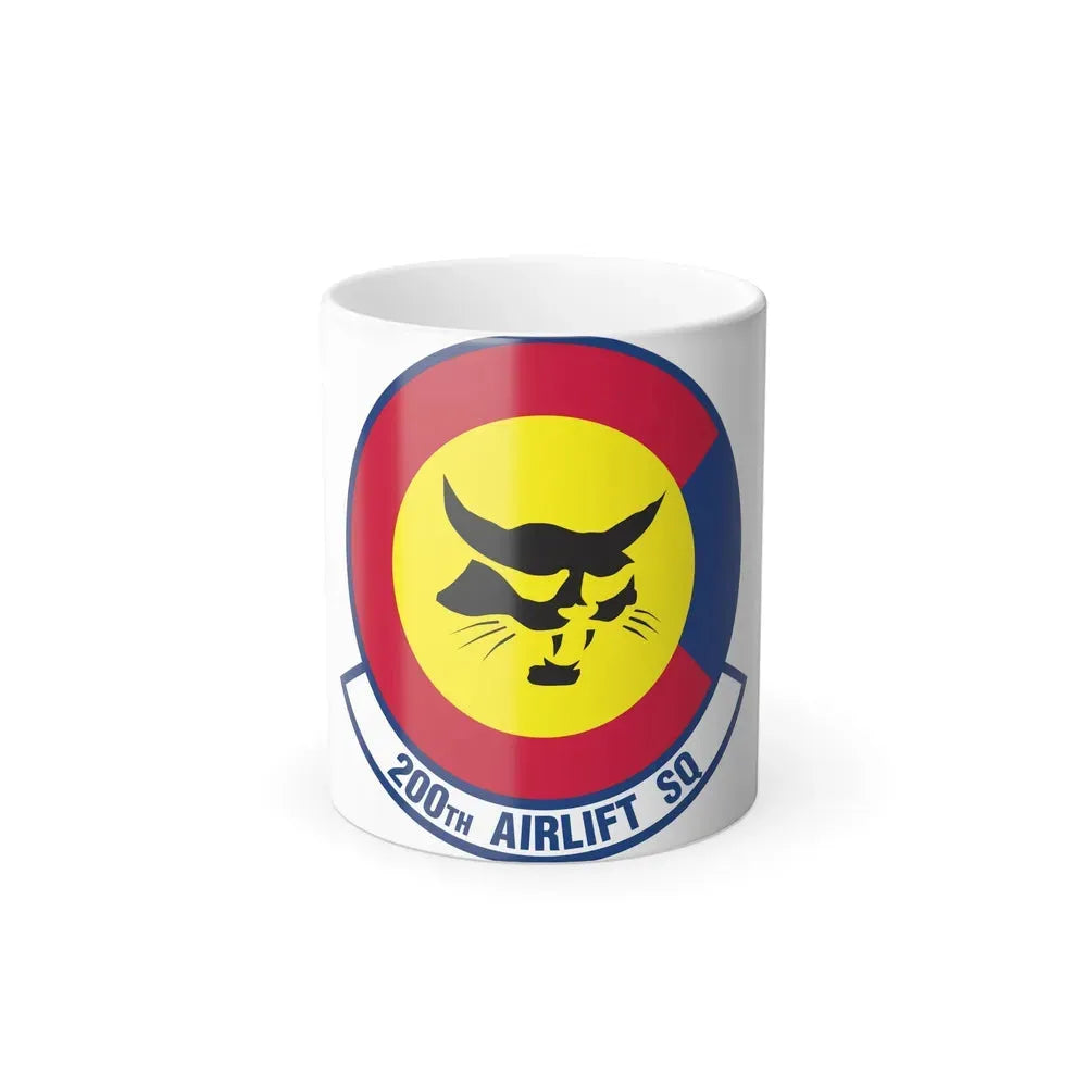 200 Airlift Squadron (U.S. Air Force) Color Changing Coffee Mug 11oz - Go Mug Yourself