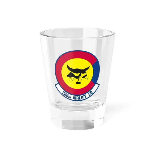200 Airlift Squadron (U.S. Air Force) Shot Glass 1.5oz 1.5oz - Go Mug Yourself