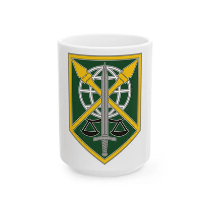 200 Military Police Command (U.S. Army) White Coffee Mug-15oz-Go Mug Yourself