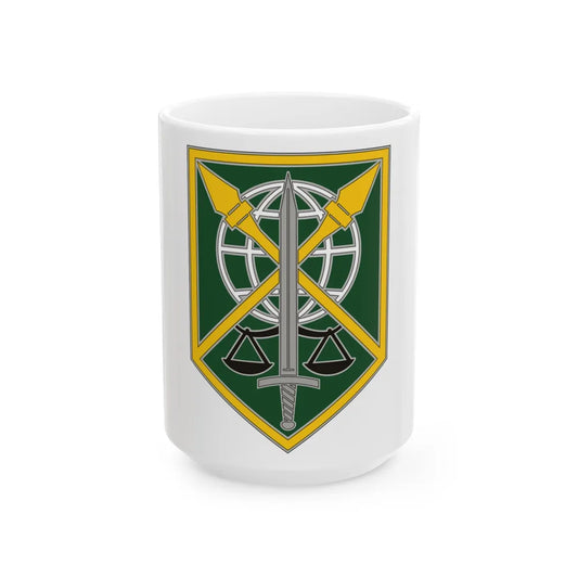 200 Military Police Command (U.S. Army) White Coffee Mug-15oz-Go Mug Yourself