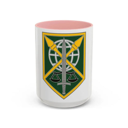 200 Military Police Command (U.S. Army) Accent Coffee Mug - Go Mug Yourself