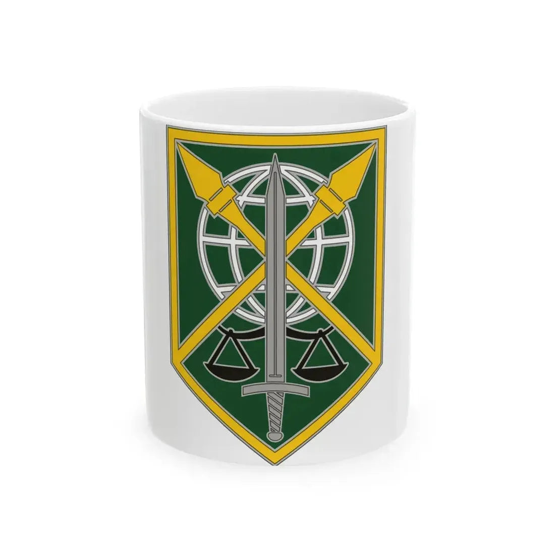 200 Military Police Command (U.S. Army) White Coffee Mug 11oz - Go Mug Yourself