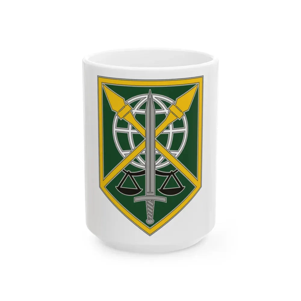 200 Military Police Command (U.S. Army) White Coffee Mug 15oz - Go Mug Yourself