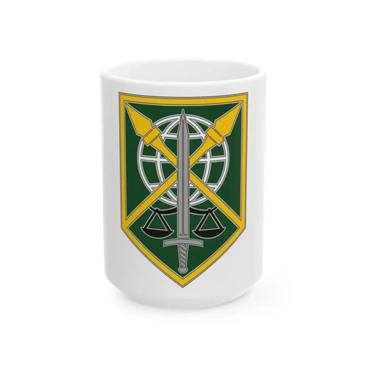 200 Military Police Command (U.S. Army) White Coffee Mug 15oz - Go Mug Yourself