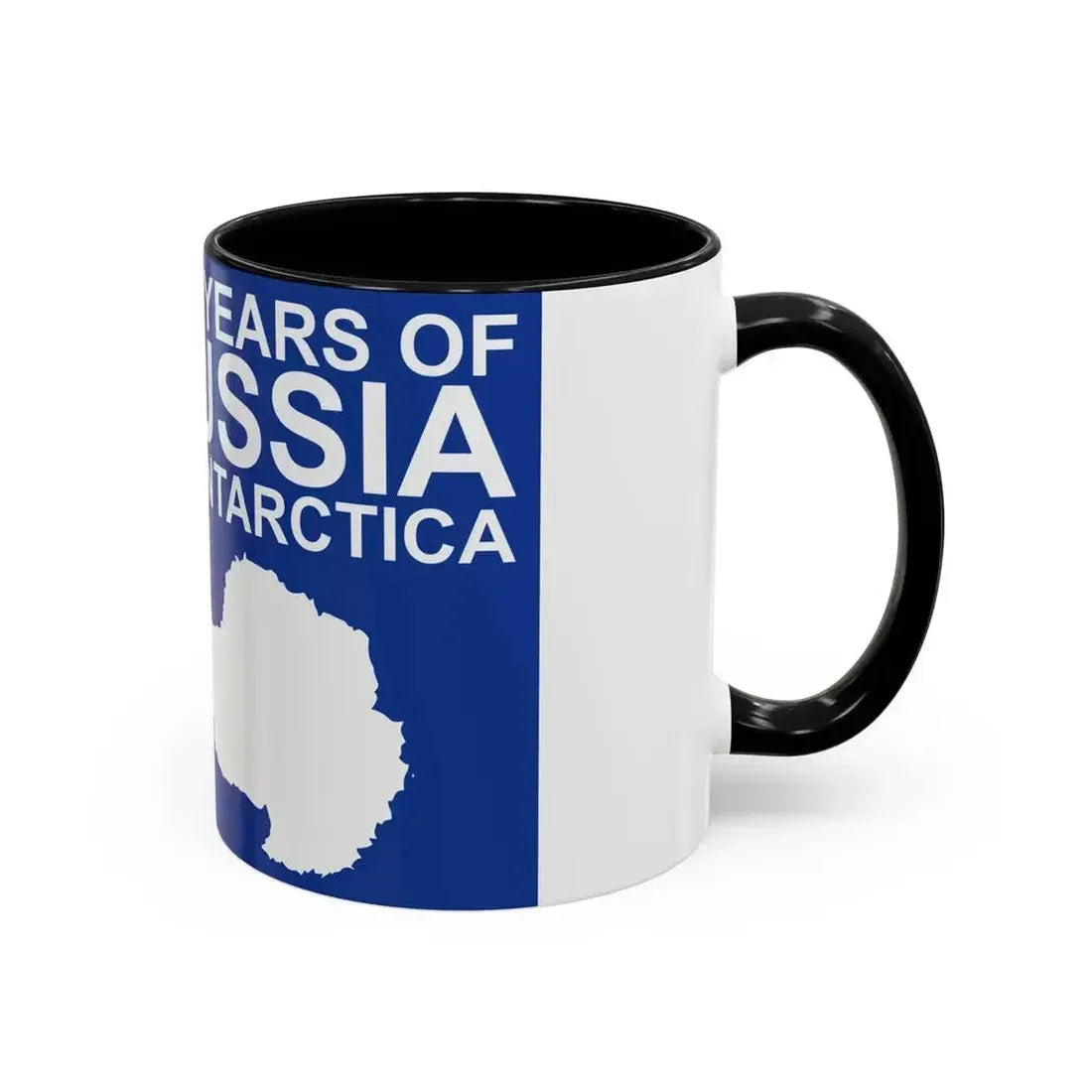 200 Years of Russia in Antarctica Commemorative - Accent Coffee Mug - Go Mug Yourself