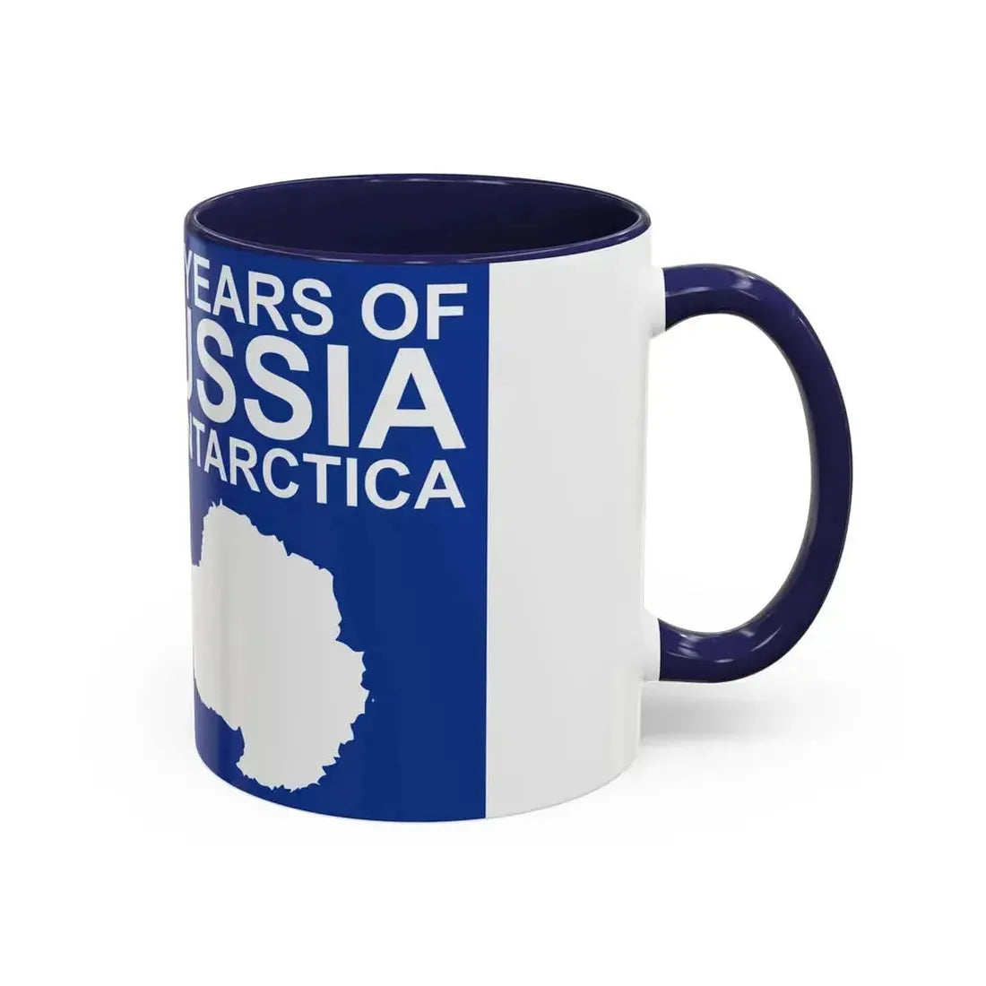 200 Years of Russia in Antarctica Commemorative - Accent Coffee Mug - Go Mug Yourself