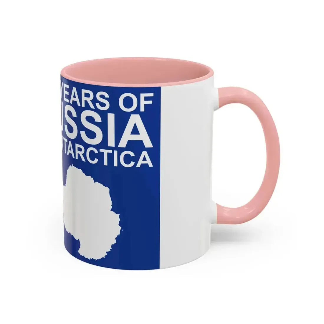 200 Years of Russia in Antarctica Commemorative - Accent Coffee Mug - Go Mug Yourself