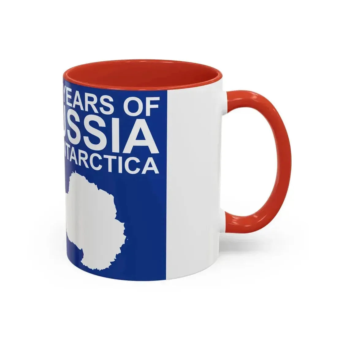 200 Years of Russia in Antarctica Commemorative - Accent Coffee Mug - Go Mug Yourself
