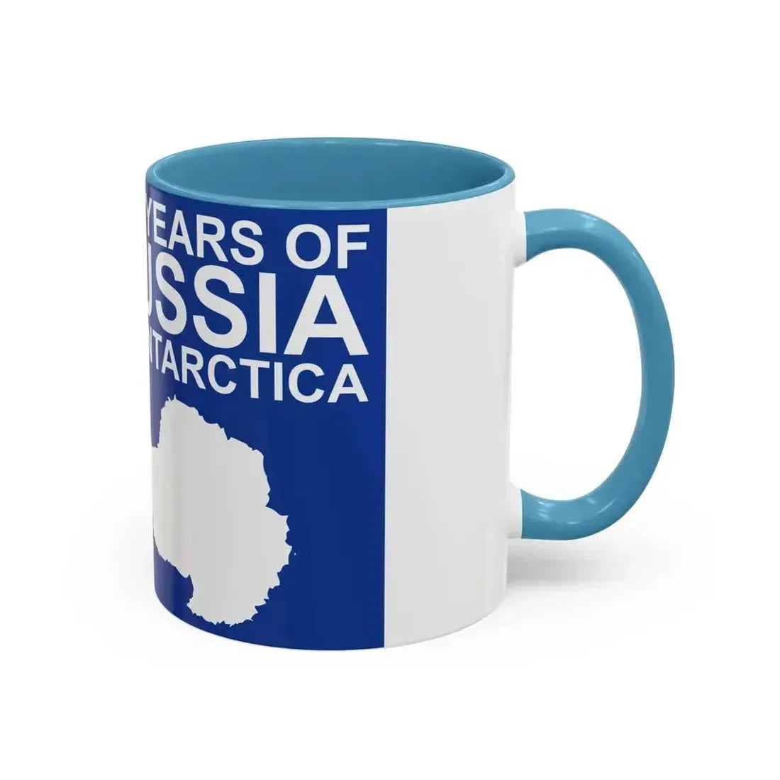200 Years of Russia in Antarctica Commemorative - Accent Coffee Mug - Go Mug Yourself