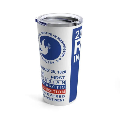 200 Years of Russia in Antarctica Commemorative - Tumbler 20oz - Go Mug Yourself