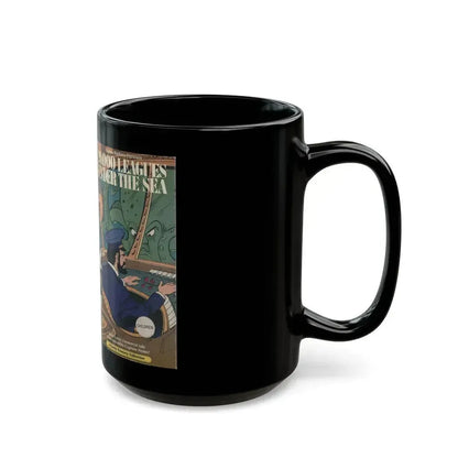 20000 LEAGUES UNDER THE SEA CARTOON HANNA BARBARA (VHS COVER) - Black Coffee Mug - Go Mug Yourself