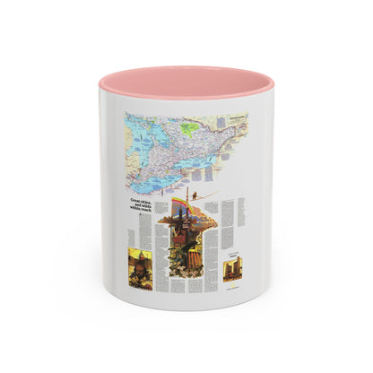 Canada - Ontario, Great Cities (1978) (Map) Accent Coffee Mug