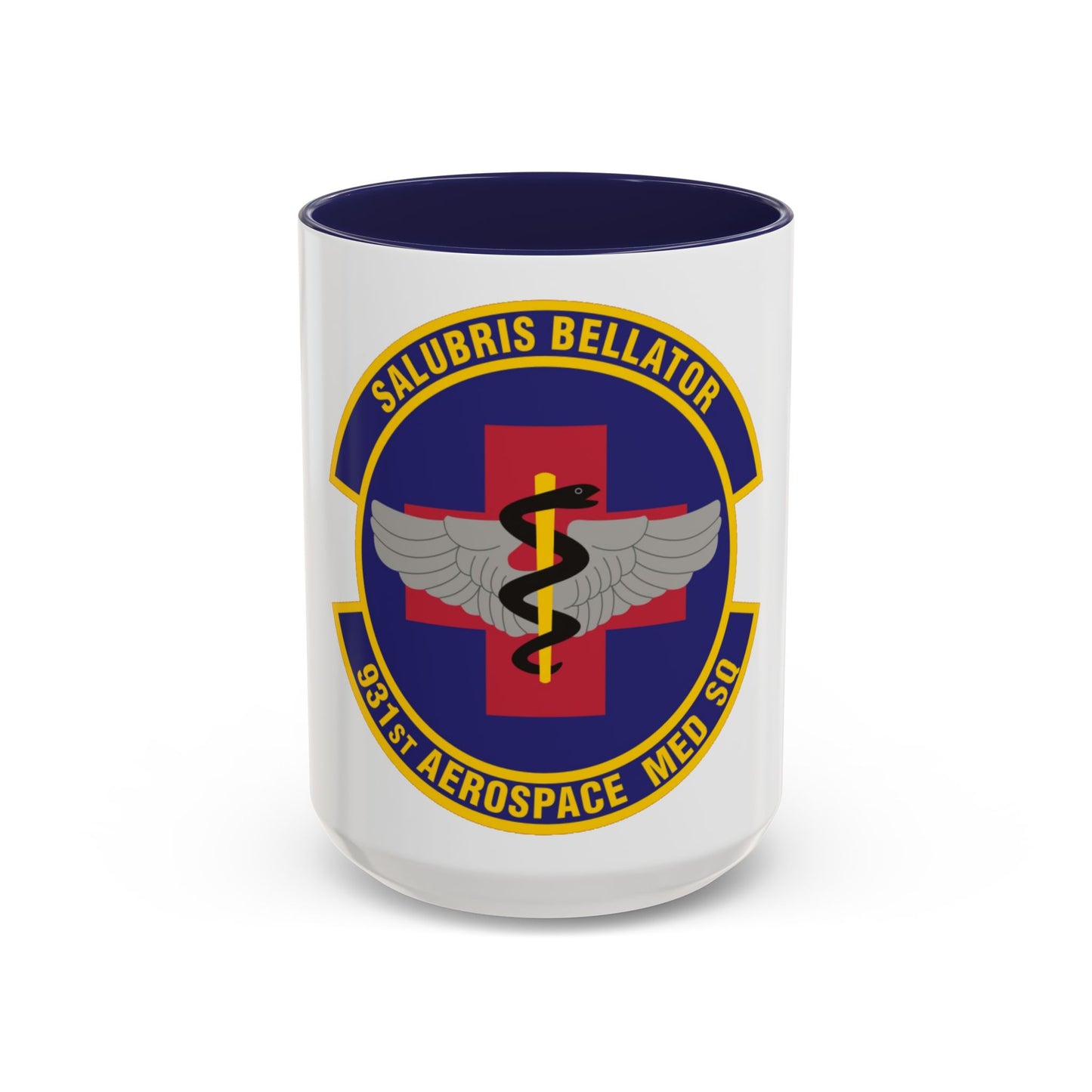 931 Aerospace Medicine Squadron AFRC (U.S. Air Force) Accent Coffee Mug