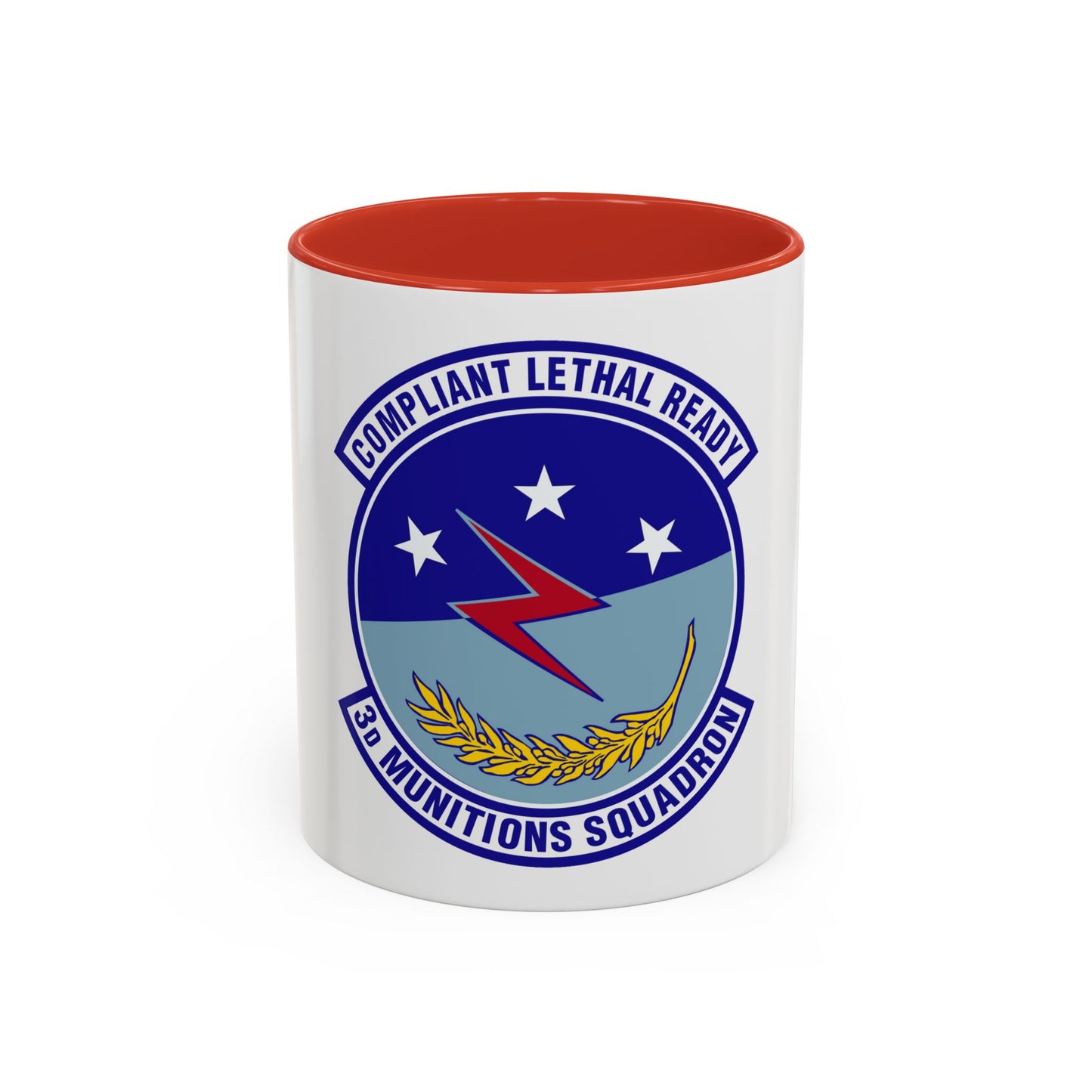 3d Munitions Squadron (U.S. Air Force) Accent Coffee Mug