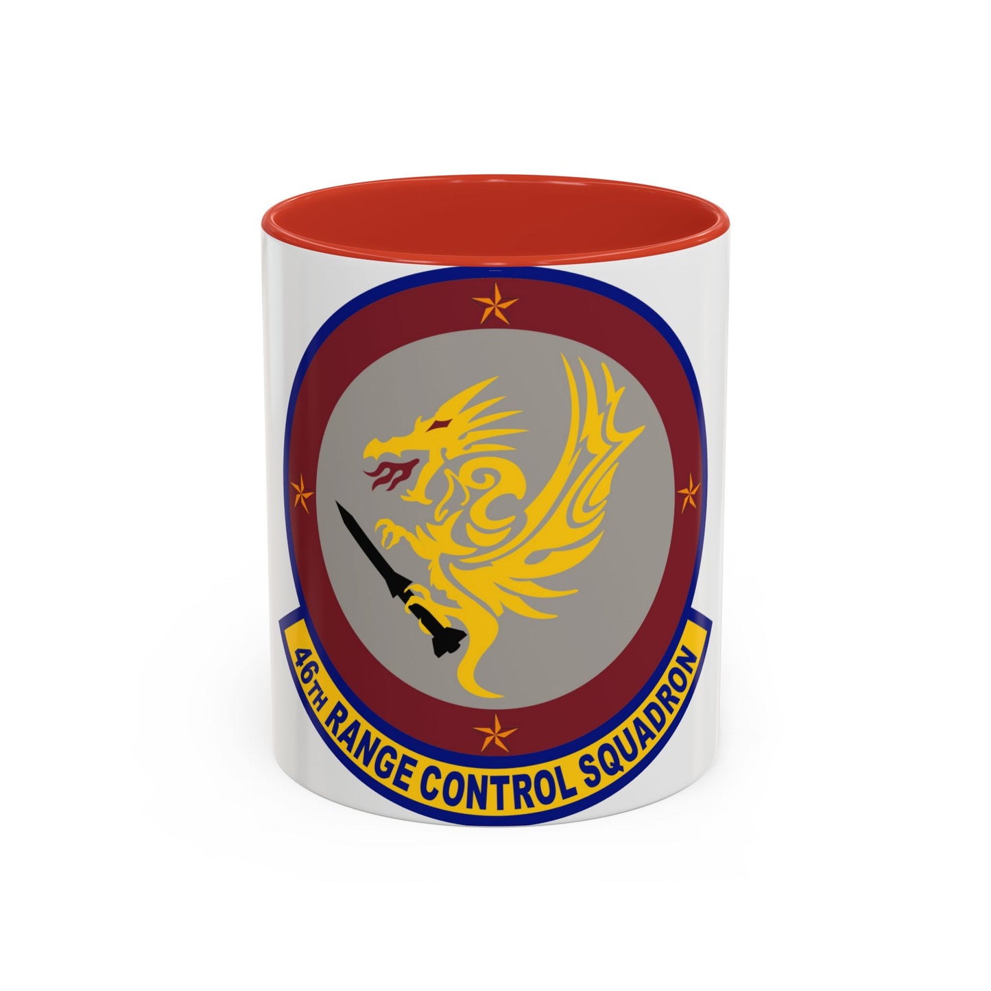 46 Range Control Squadron AFMC (U.S. Air Force) Accent Coffee Mug