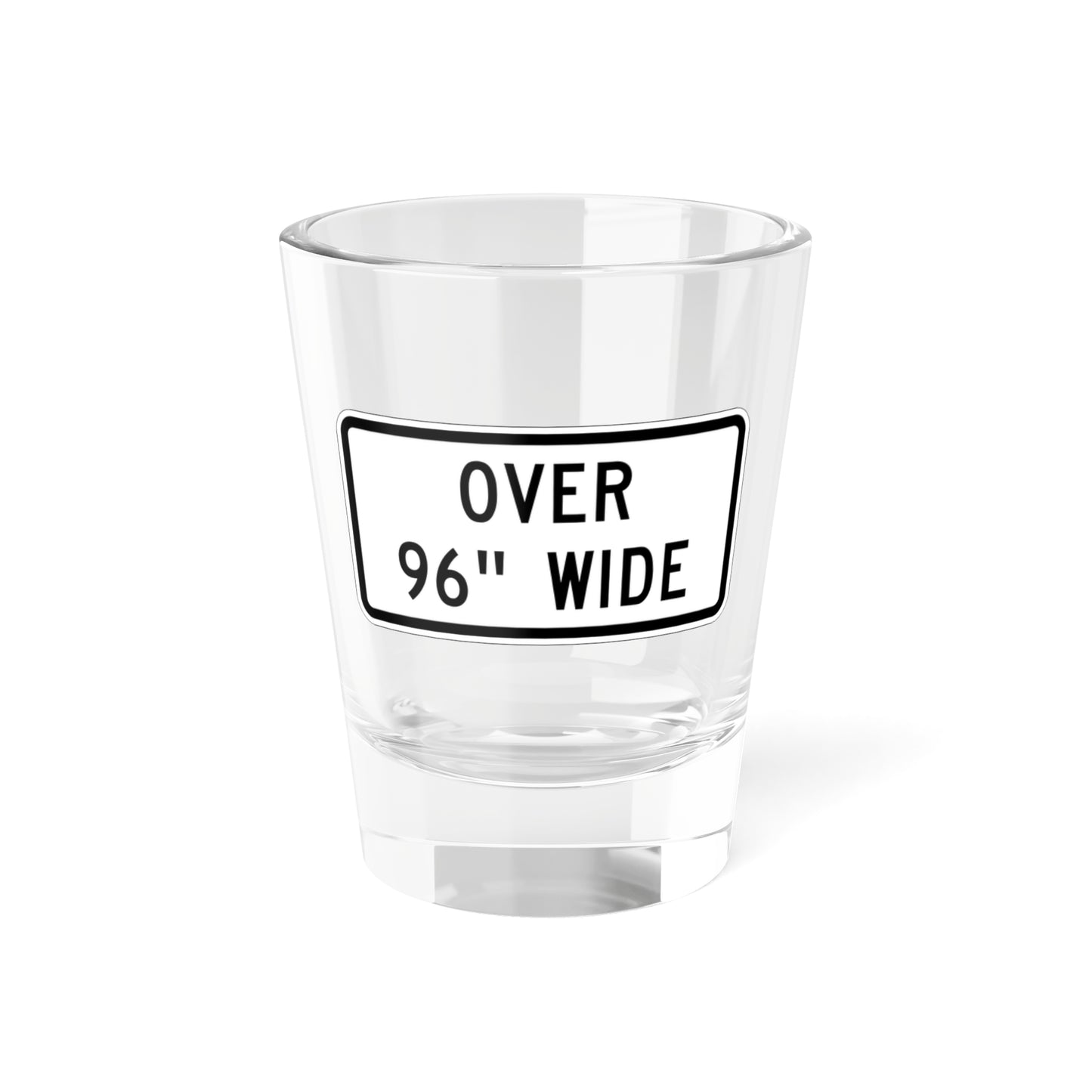 MUTCD-CA R20D-3 (California) (Road Sign) Shot Glass 1.5oz