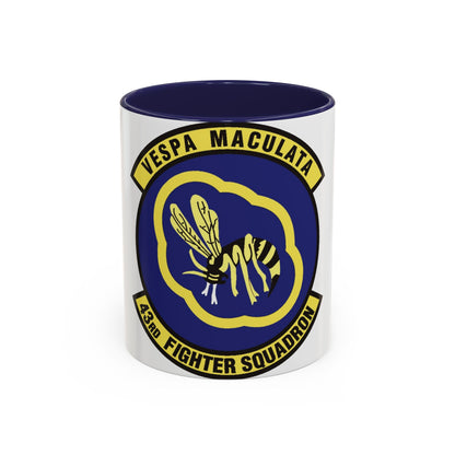 43d Fighter Squadron (U.S. Air Force) Accent Coffee Mug