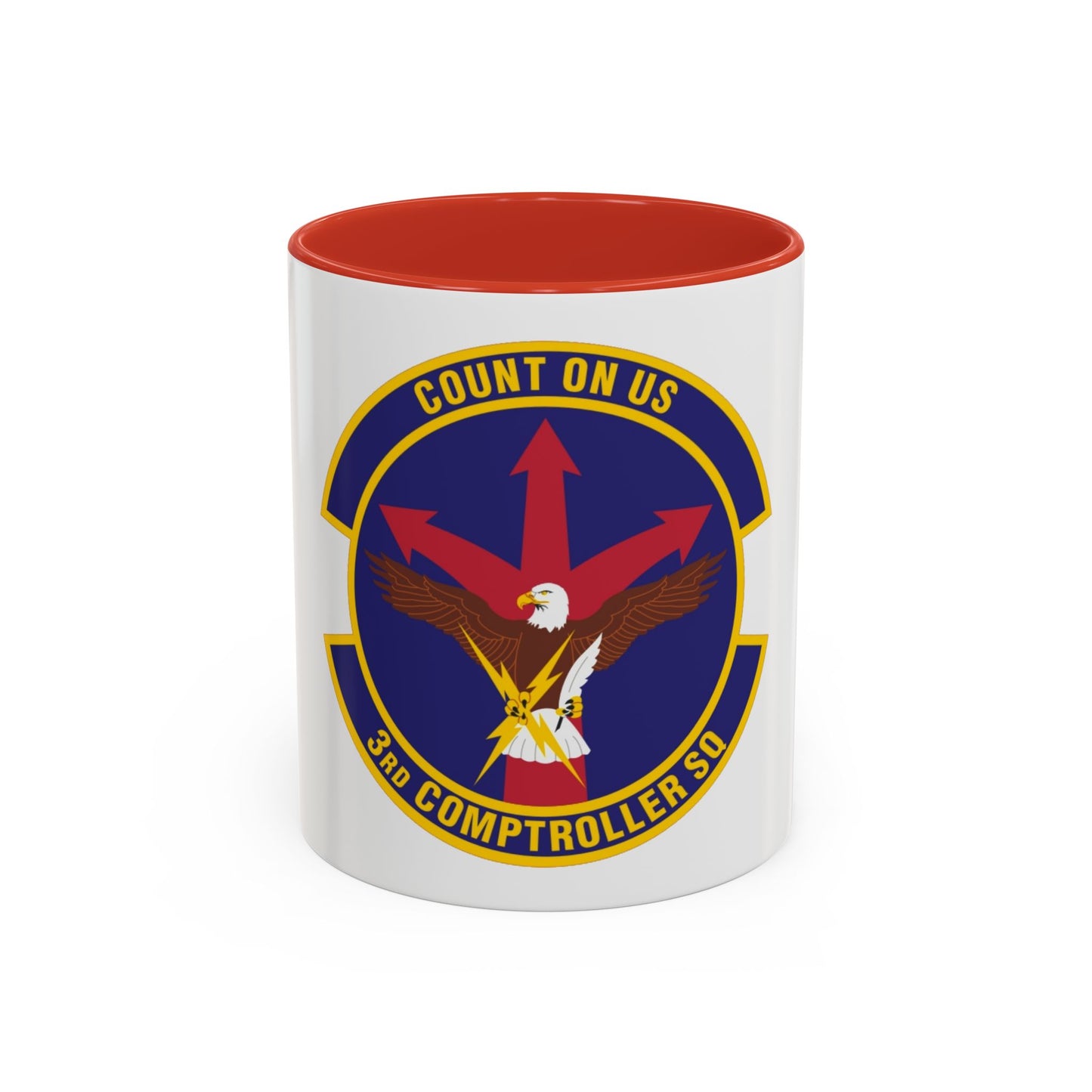 3d Comptroller Squadron (U.S. Air Force) Accent Coffee Mug