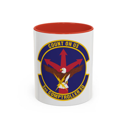 3d Comptroller Squadron (U.S. Air Force) Accent Coffee Mug
