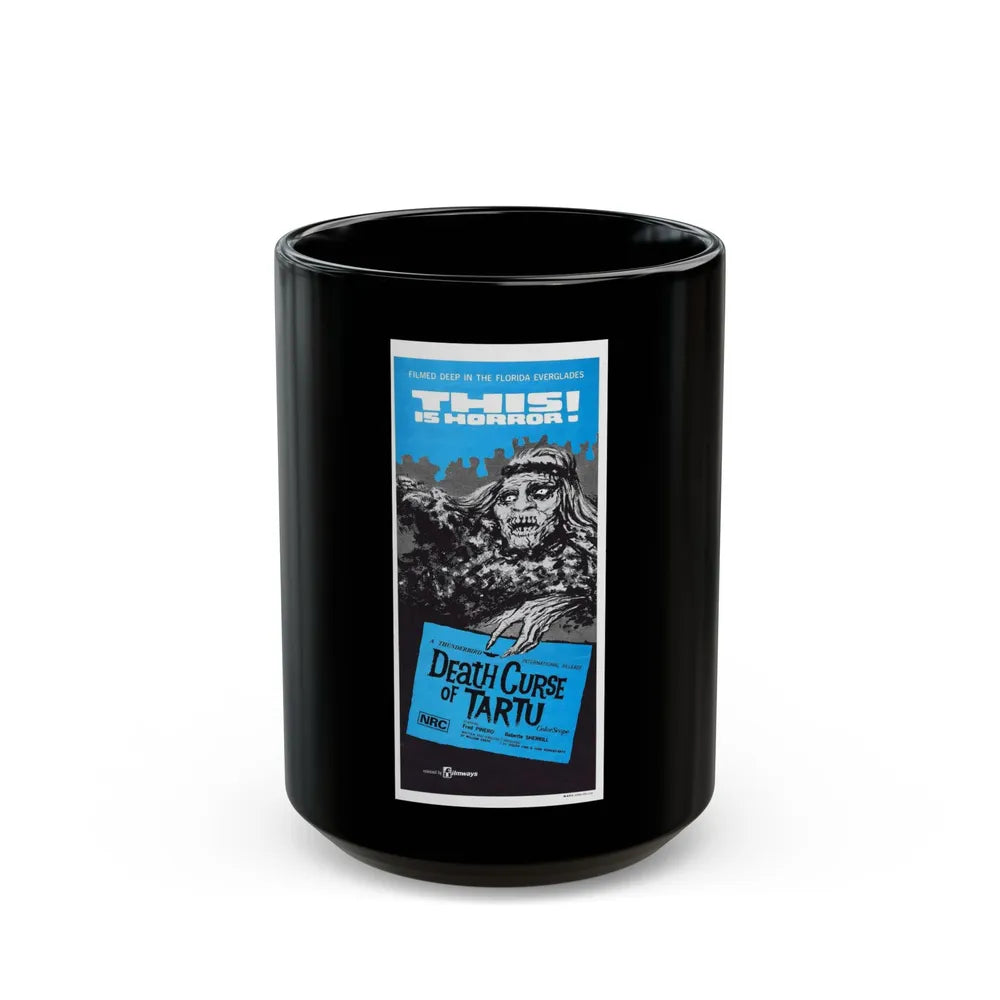 DEATH CURSE OF TARTU 1966 Movie Poster - Black Coffee Mug-15oz-Go Mug Yourself