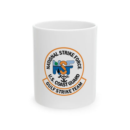 USCG Gulf Strike Team NSF (U.S. Coast Guard) White Coffee Mug