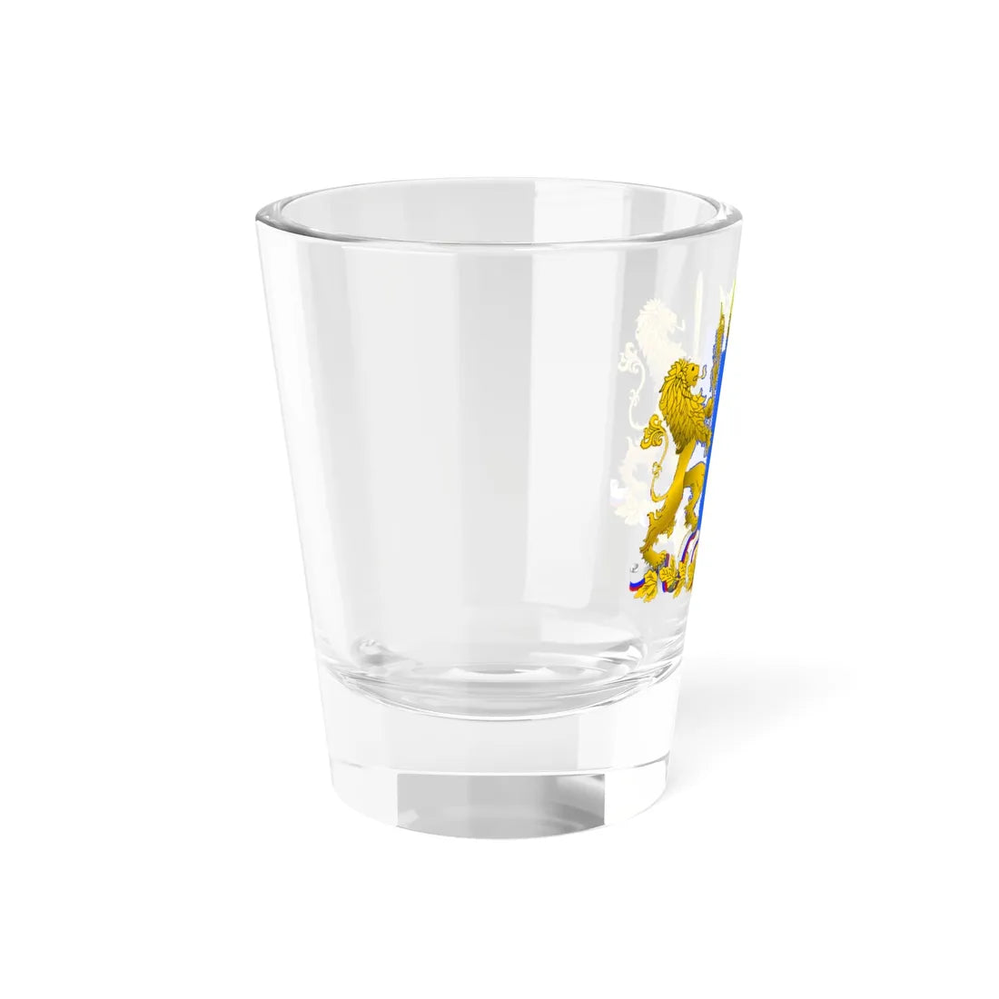 Герб Ульяновской области 2004 (Russia) (Coat of Arms) Shot Glass 1.5oz - Go Mug Yourself