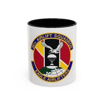36th Airlift Squadron (U.S. Air Force) Accent Coffee Mug
