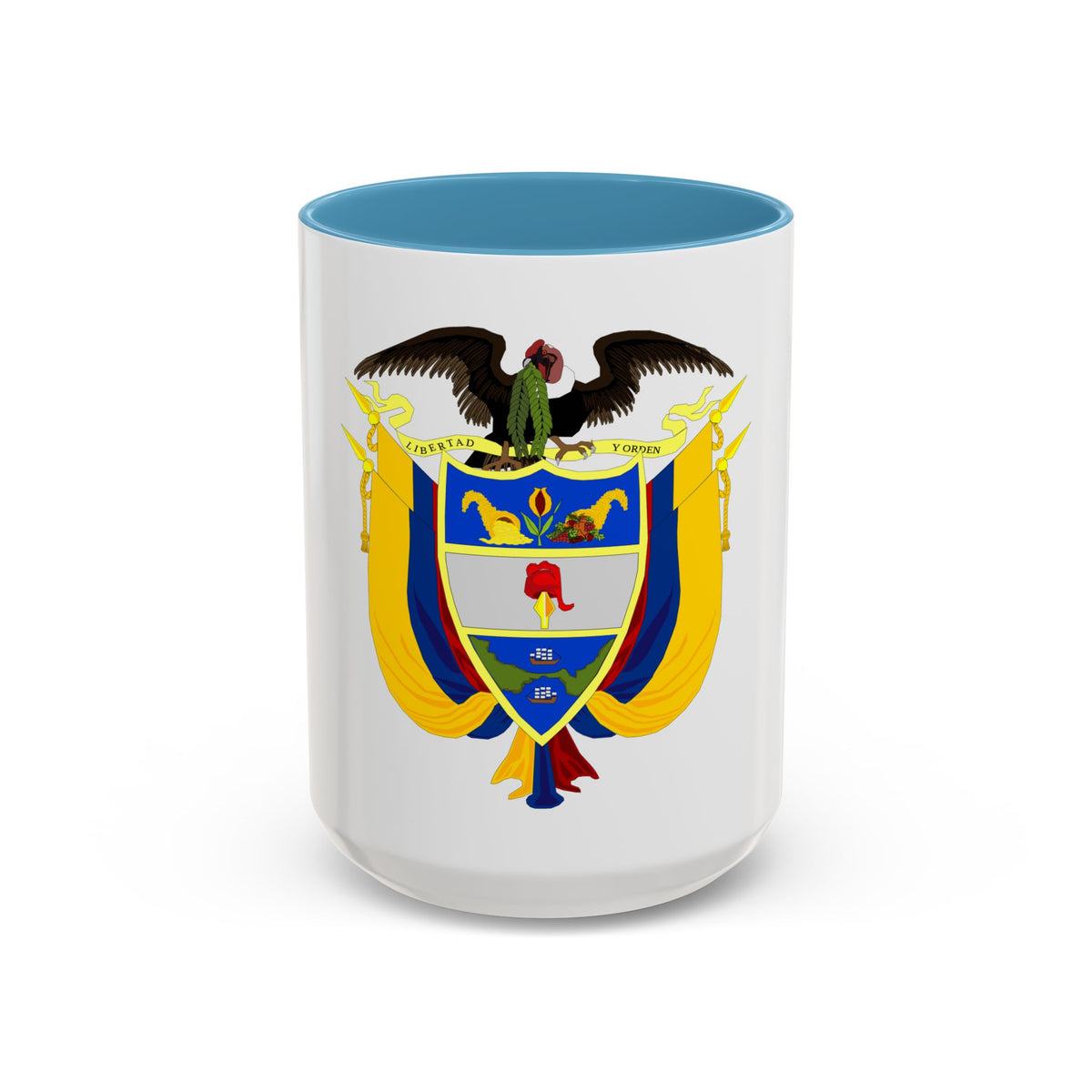 Coat of arms of Colombia 3 - Accent Coffee Mug