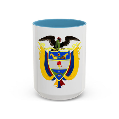 Coat of arms of Colombia 3 - Accent Coffee Mug