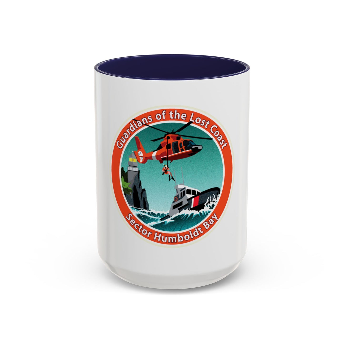 USCG Sector Humboldt Bay (U.S. Coast Guard) Accent Coffee Mug