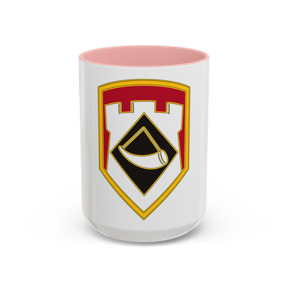 111 Engineer Brigade (U.S. Army) Accent Coffee Mug
