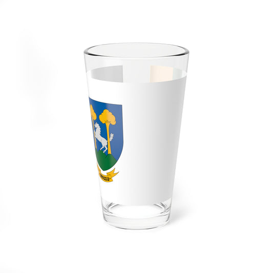 Flag of Oroszlo (Hungary) Pint Glass 16oz