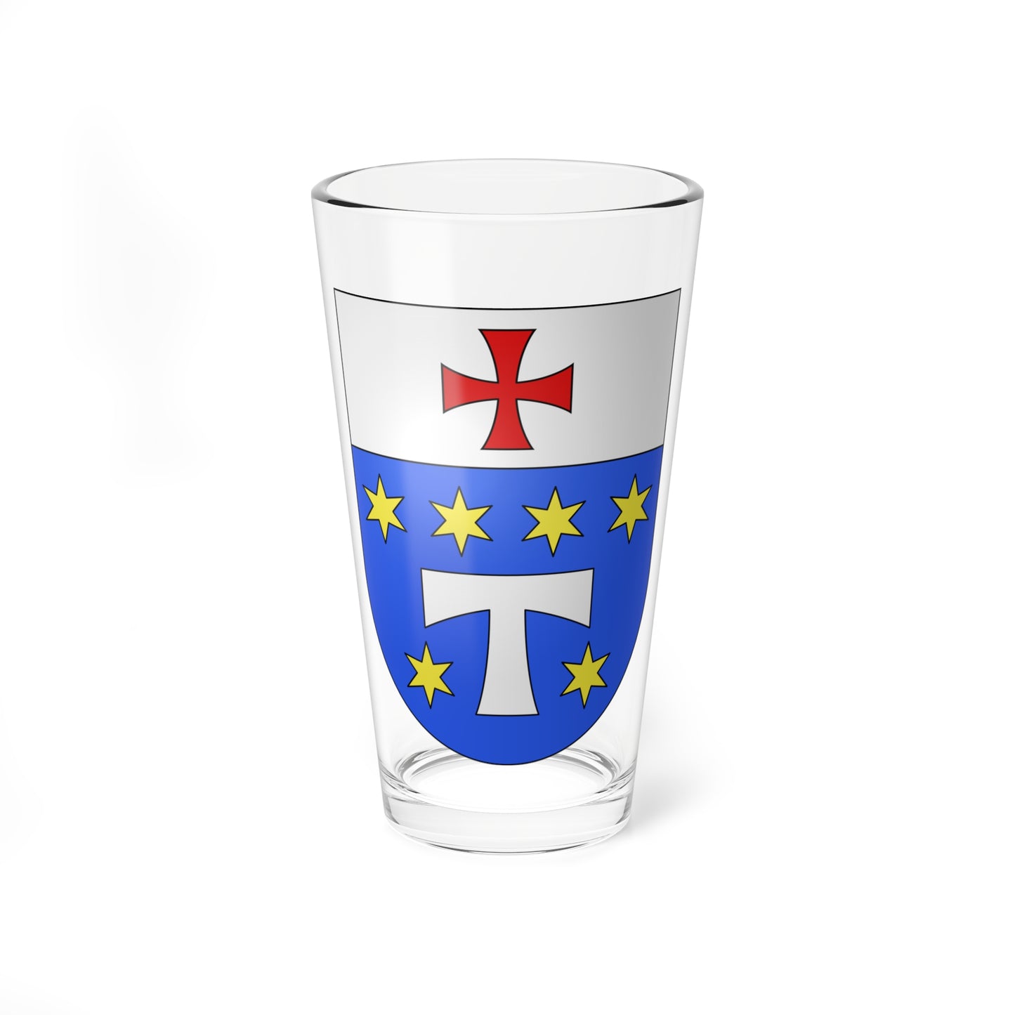 Vogorno-coat of arms (Switzerland) (Coat of Arms) Pint Glass 16oz