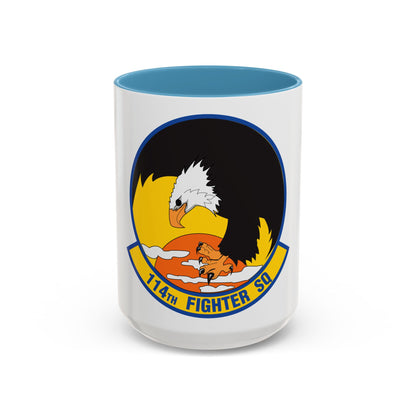 114 Fighter Squadron (U.S. Air Force) Accent Coffee Mug