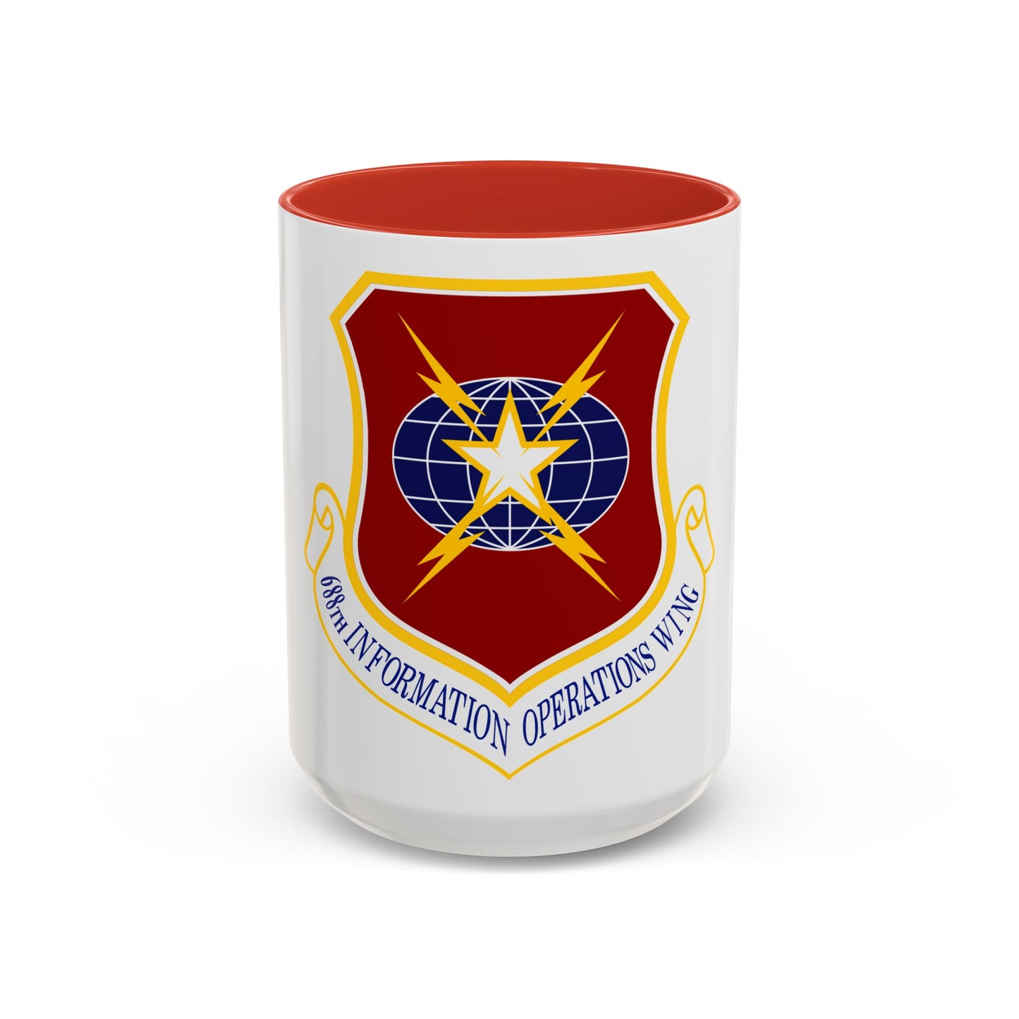 USAF 688th Information Operations Wing (U.S. Air Force) Accent Coffee Mug