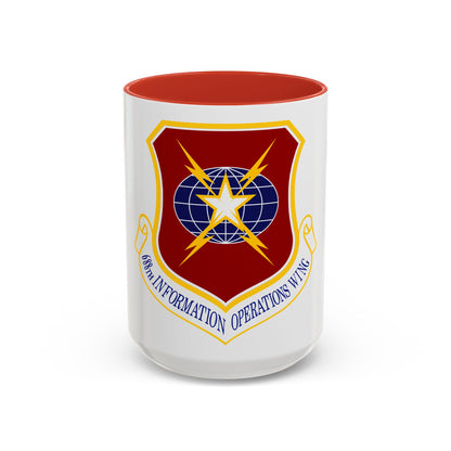 USAF 688th Information Operations Wing (U.S. Air Force) Accent Coffee Mug
