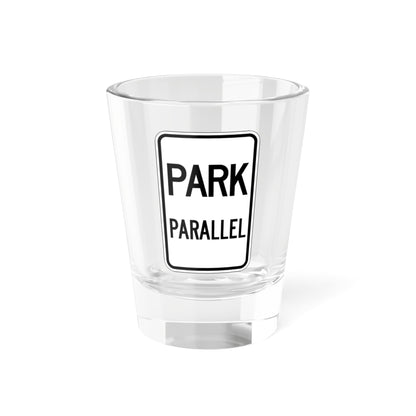 MUTCD-CA R24-1.1 (California) (Road Sign) Shot Glass 1.5oz