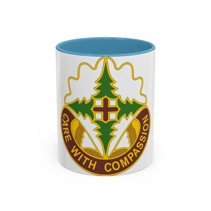 Madigan Medical Center (U.S. Army) Accent Coffee Mug-11oz-Light Blue-Go Mug Yourself