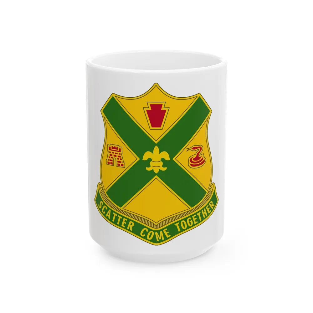 200th Field Artillery Battalion (U.S. Army) White Coffee Mug-15oz-Go Mug Yourself