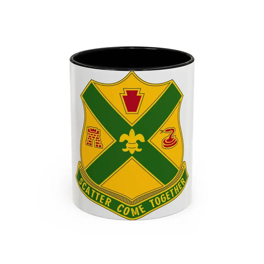 200th Field Artillery Battalion (U.S. Army) Accent Coffee Mug 11oz Black - Go Mug Yourself
