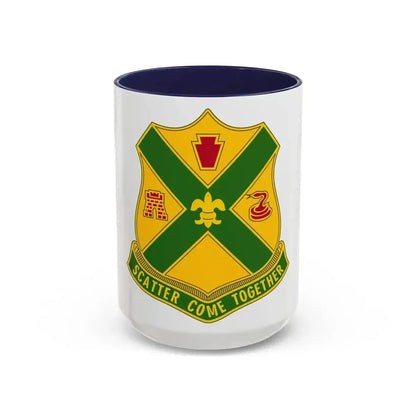 200th Field Artillery Battalion (U.S. Army) Accent Coffee Mug 15oz Navy - Go Mug Yourself