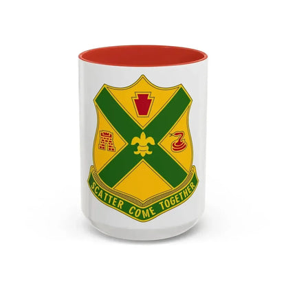 200th Field Artillery Battalion (U.S. Army) Accent Coffee Mug 15oz Red - Go Mug Yourself