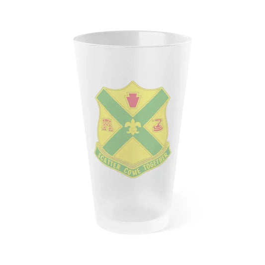 200th Field Artillery Battalion (U.S. Army) Frosted Pint Glass 16oz Default Title - Go Mug Yourself