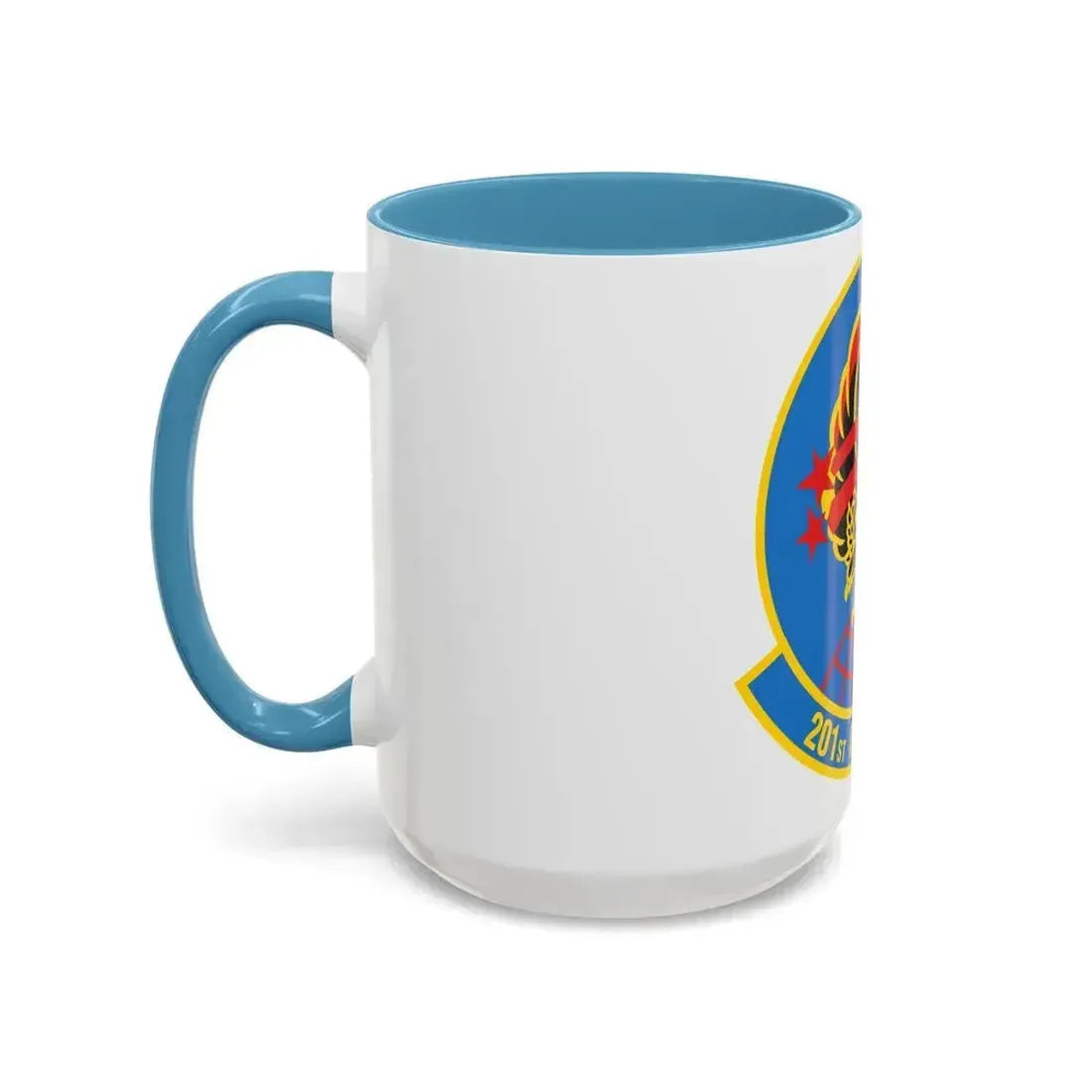 201 Airlift Squadron (U.S. Air Force) Accent Coffee Mug 11oz Red - Go Mug Yourself